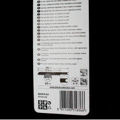 Kit 3 lames scie sauteuse Black & Decker - Skil