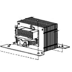 Transformateur 800W pour micro ondes AIRLUX