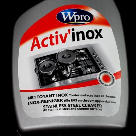 NETTOYANT INOX SPRAY 500ML WPRO