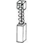 Charbons scie circulaires AEG DBE1 - HK66 - HKE66 Charbons scie circulaires AEG DBE1 - HK66 - HKE66