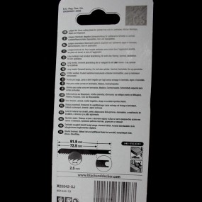 Lames pour scie sauteuse Black & Decker 