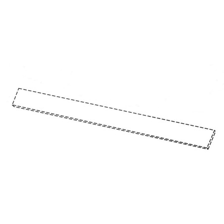 Visière en verre pour hotte AIRLUX