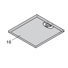 Filtre métallique pour hotte AIRLUX