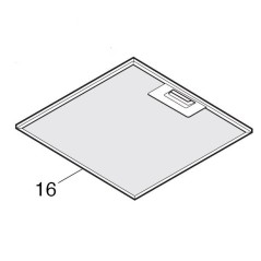 Filtre métallique pour hotte AIRLUX