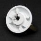 Manette retro blanche pour table de cuisson AIRLUX