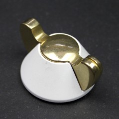 Manette retro blanche pour table de cuisson AIRLUX