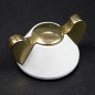 Manette retro blanche pour table de cuisson AIRLUX