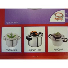 JOINT X1010003 pour autocuiseur SEB CLIPSO ACTICOOK