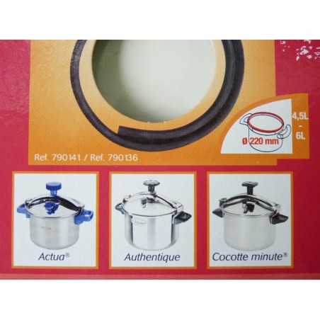 Joint SS-790141 pour autocuiseur SEB AUTHENTIQUE 4.5 et 6 litres