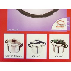 Joint 8 litres et 10 litres autocuiseur SEB CLIPSO