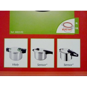 Joint 8 litres et 10 litres autocuiseur SEB VITALITY SENSOR