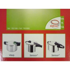 Joint 4,5l , 6l, 7.5 l, pour autocuiseur SEB SENSOR2