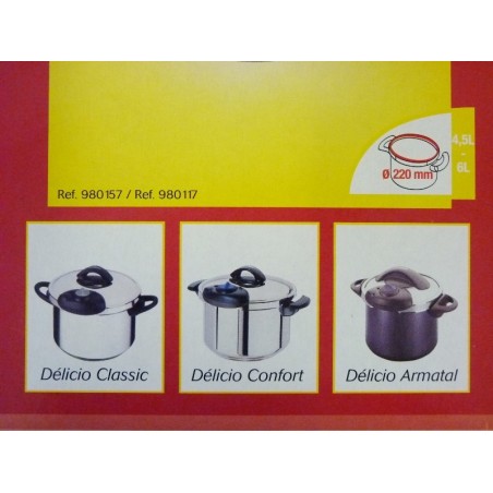 Joint 4.5L, 6l, 7.5l autocuiseur SEB DELICIO