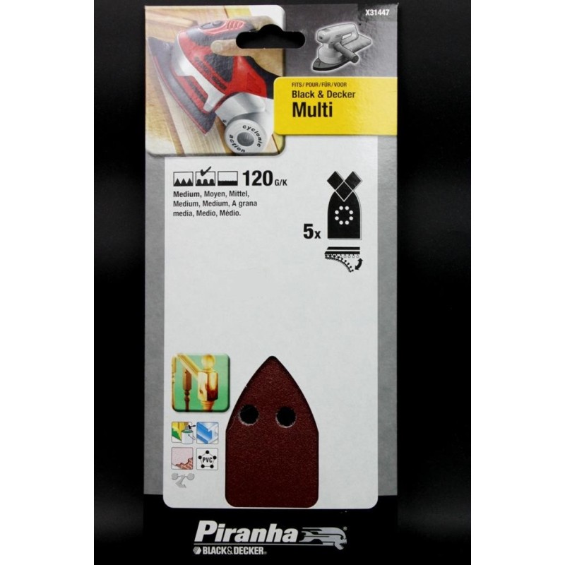 Abrasif ponceuse BLACK & DECKER KA220 - KA270K Abrasif ponceuse BLACK & DECKER KA220 - KA270K