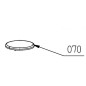 Chapeau Z105020 table de cuisson AIRLUX, GLEM AV32HBK, AV78HBK, AV635HBK Chapeau Z105020 table de cuisson AIRLUX, GLEM AV32HBK, AV78HBK, AV635HBK