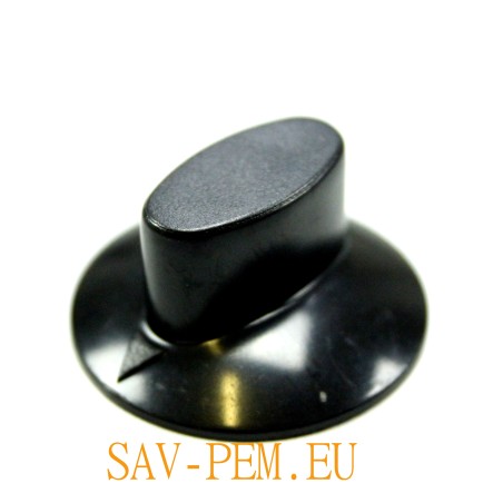 Manette noire table vitrocéramique AIRLUX et GLEM
