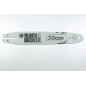 Guide 30 cm tronçonneuse BLACK & DECKER CS30 - DN402 - DN410 - DN416 - GK100 - GK1200 Guide 30 cm tronçonneuse BLACK & DECKER CS30 - DN402 - DN410 - DN416 - GK100 - GK1200