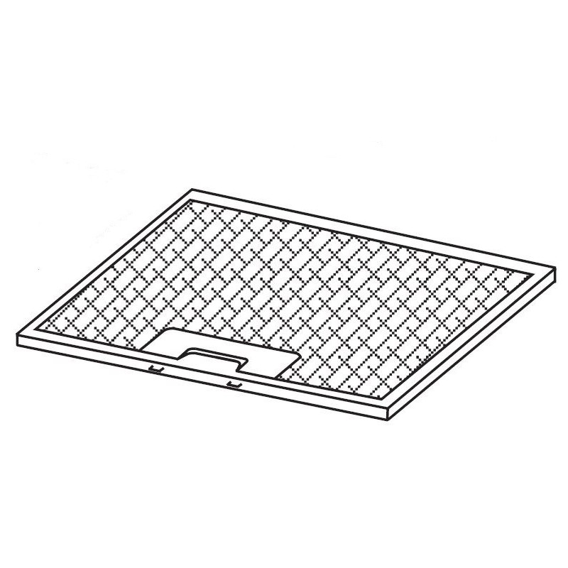 Filtre métallique hotte AIRLUX HG41
