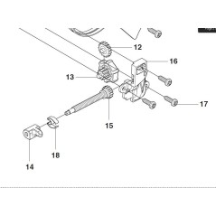 Pignon de reglage chaine tronconneuse HUSQVARNA