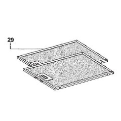 Filtre à graisse métallique pour hotte AIRLUX