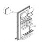 Porte complète réfrigérateur AIRLUX F31C - RC26A Porte complète réfrigérateur AIRLUX F31C - RC26A