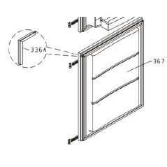 Joint porte congélateur Z162629, AIRLUX, GLEM ARI31CA, GRI310CA, HDZI2626
