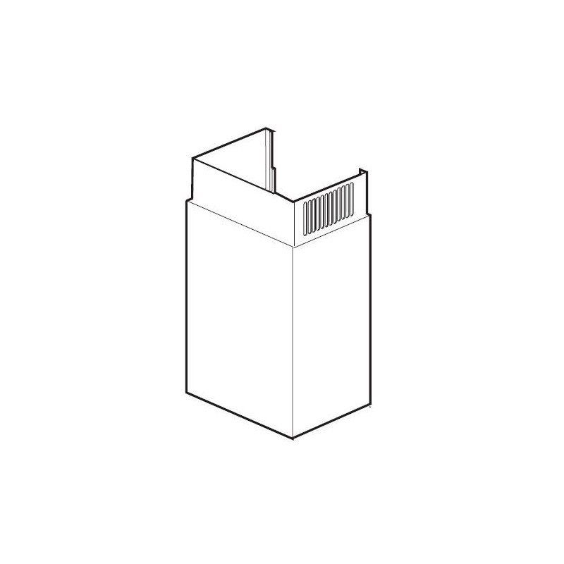 Cheminée complète pour hotte AIRLUX HD52C