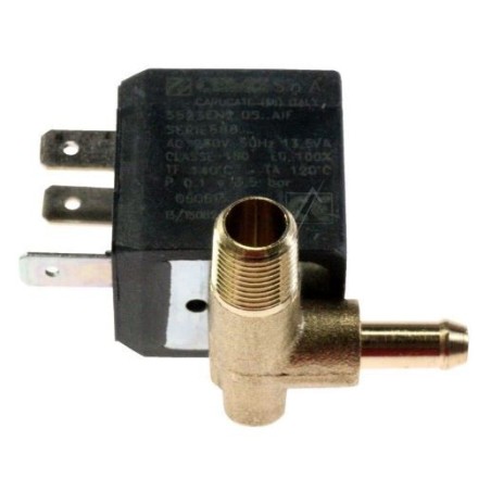 Electrovanne universelle centrale vapeur 90° coudé 6W