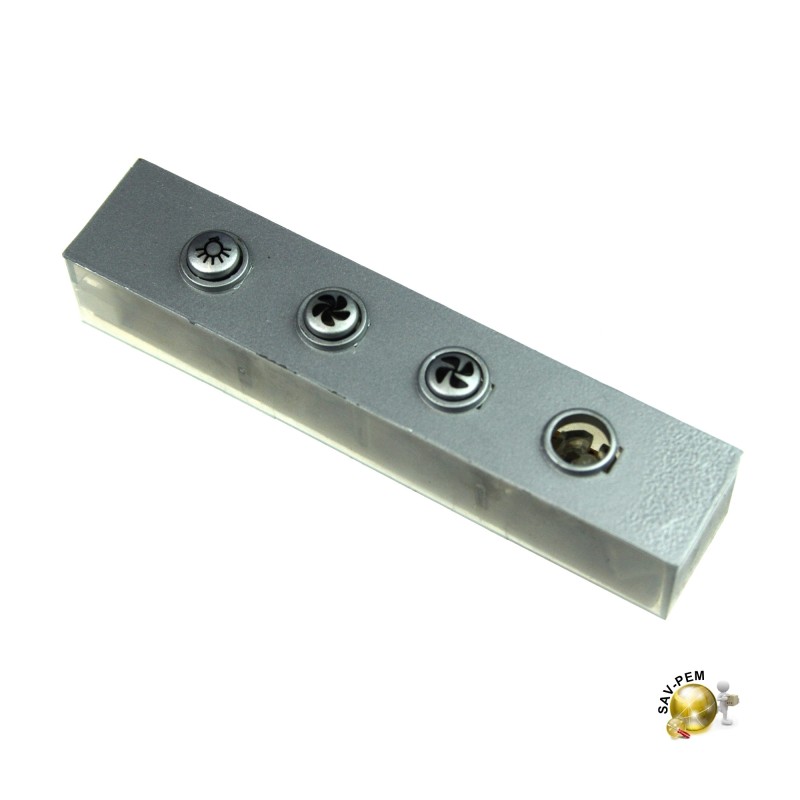 Clavier de commande ZSYCLB388 hottes AIRLUX - GLEM GHB97IX, GHI91, GHQ91IX Clavier de commande ZSYCLB388 hottes AIRLUX - GLEM GHB97IX, GHI91, GHQ91IX