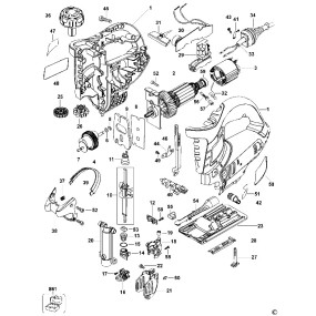 FIXATION GUIDE LAME SCIE KS2005E BLACK  et  DECKER
