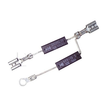 Diode doubles pour micro-ondes