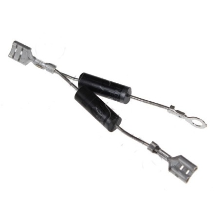 Diode doubles pour micro-ondes