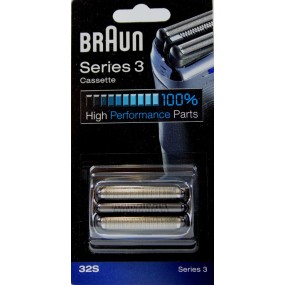 Grille et couteau 32S BRAUN pour les rasoirs 32S, 380, 5772, 5773, 5774, 5776, 5
