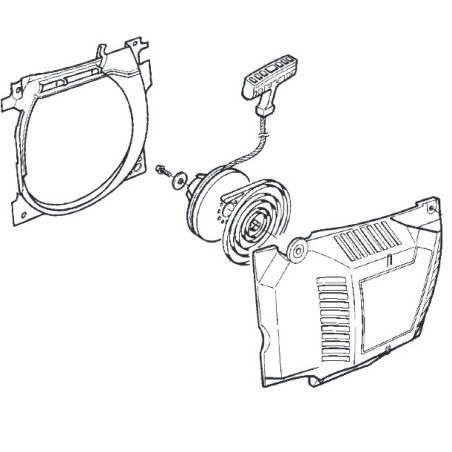Lanceur tronconneuse HUSQVARNA 371