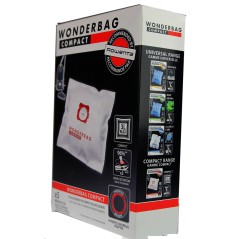 Sacs WONDERBAG WB305120 COMPACT pour aspirateur MOULINEX et ROWENTA