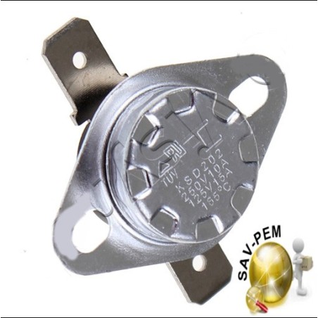 Klixon de securite magnetron pour micro ondes WHIRLPOOL