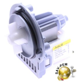 Pompe de vidange pour lave linge ARTHUR MARTIN - FAURE - ELECTROLUX.