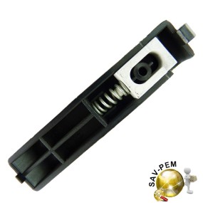 Guidage à bille droit noir hotte AIRLUX - HC250C