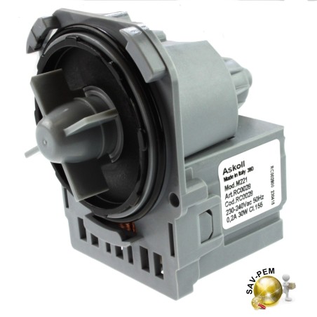 Pompe de vidange lave linge ELECTROLUX - FAURE