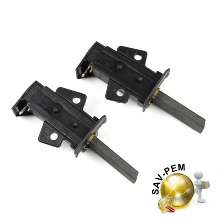 Charbons TYPE R pour moteur lave linge ELECTROLUX