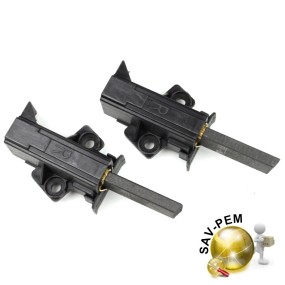 Charbons TYPE R pour moteur lave linge ELECTROLUX