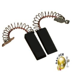 Charbons 154740 pour moteur lave linge BOSCH ou SIEMENS