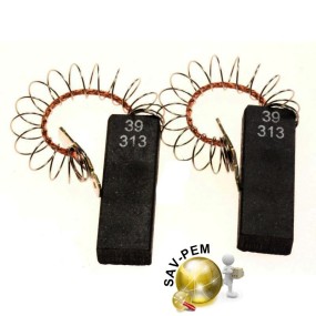 Charbons 154740 pour moteur lave linge BOSCH ou SIEMENS