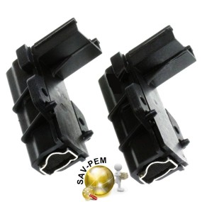 Charbons 97916670 pour moteur lave linge CANDY - HOOVER