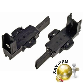 Charbons 97916670 pour moteur lave linge CANDY - HOOVER