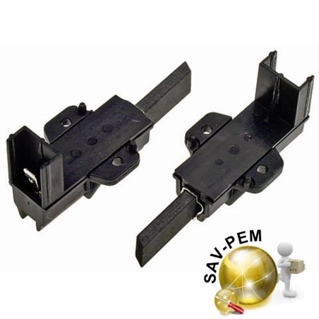 Charbons 97916670 pour moteur lave linge CANDY - HOOVER