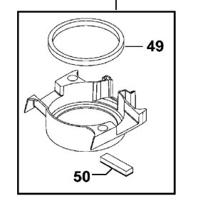 Joint de protection pour ponceuse BLACK  et  DECKER