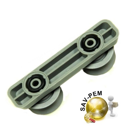 Roulettes guide rails pour lave vaisselle GLEM XDI60