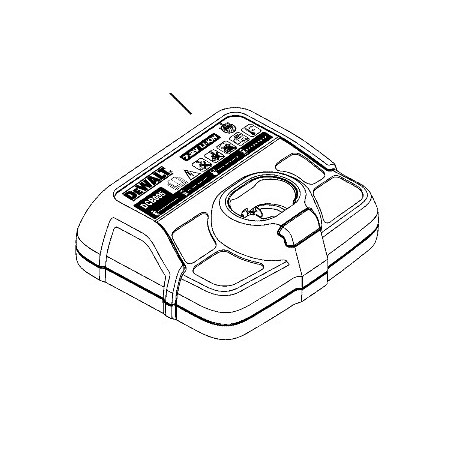 Chargeur 7,2V pour tournevis DEWALT