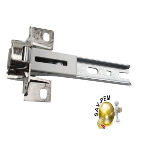 Charniere universelle fixation porte refrigerateur